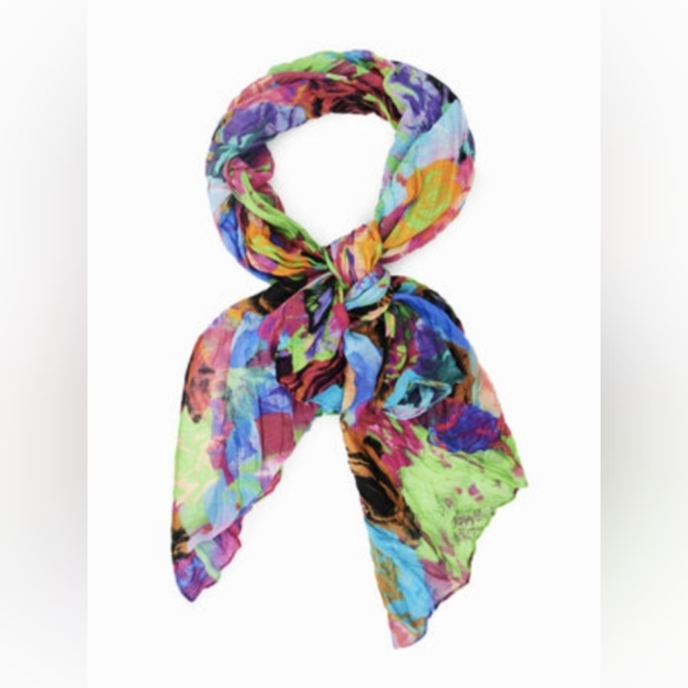 🆕 Desigual Crinkled Foulard